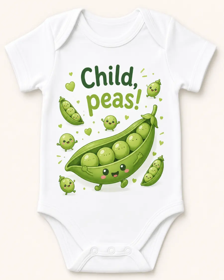 Child, Peas! infant bodysuit