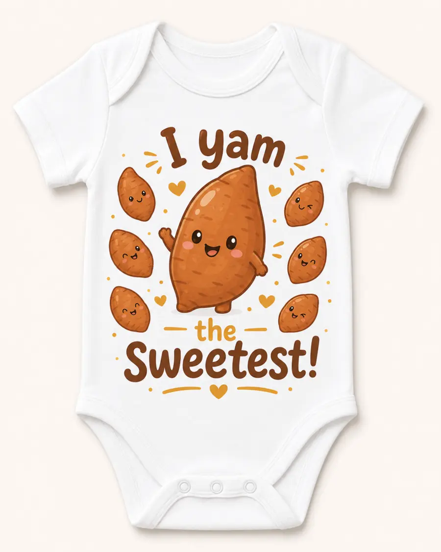 I Yam the Sweetest infant bodysuit