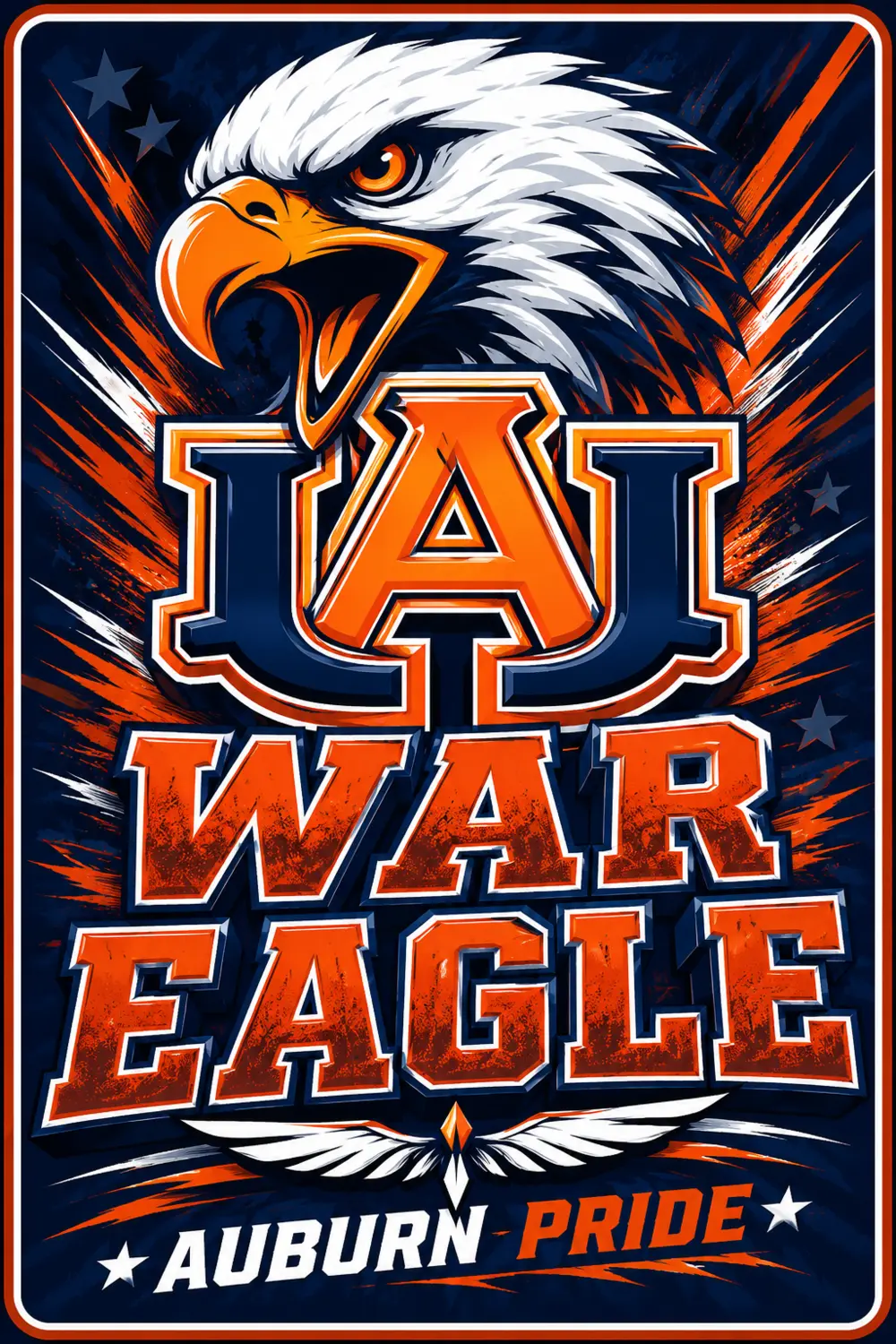 Auburn Pride display design
